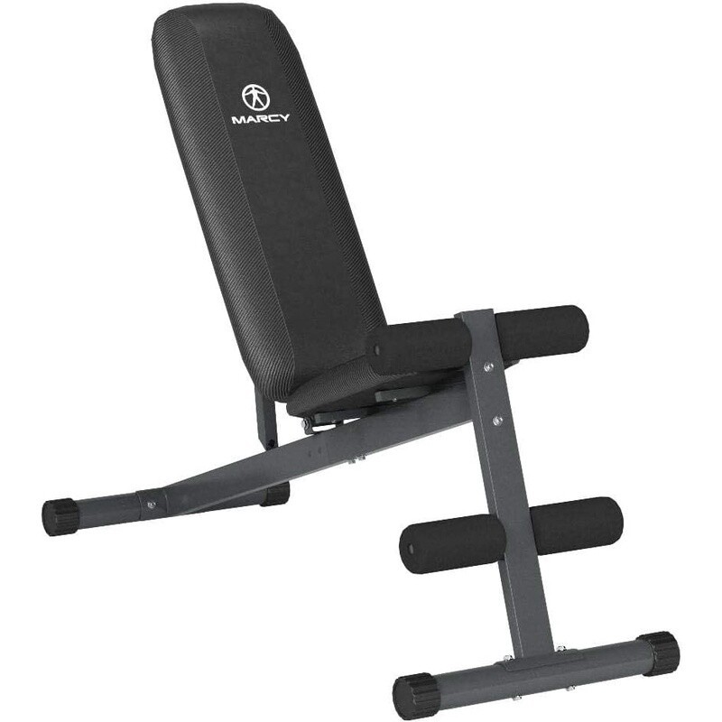 Adjustable Utility Bench Incline Decline Flat Strength Training Workout Durable