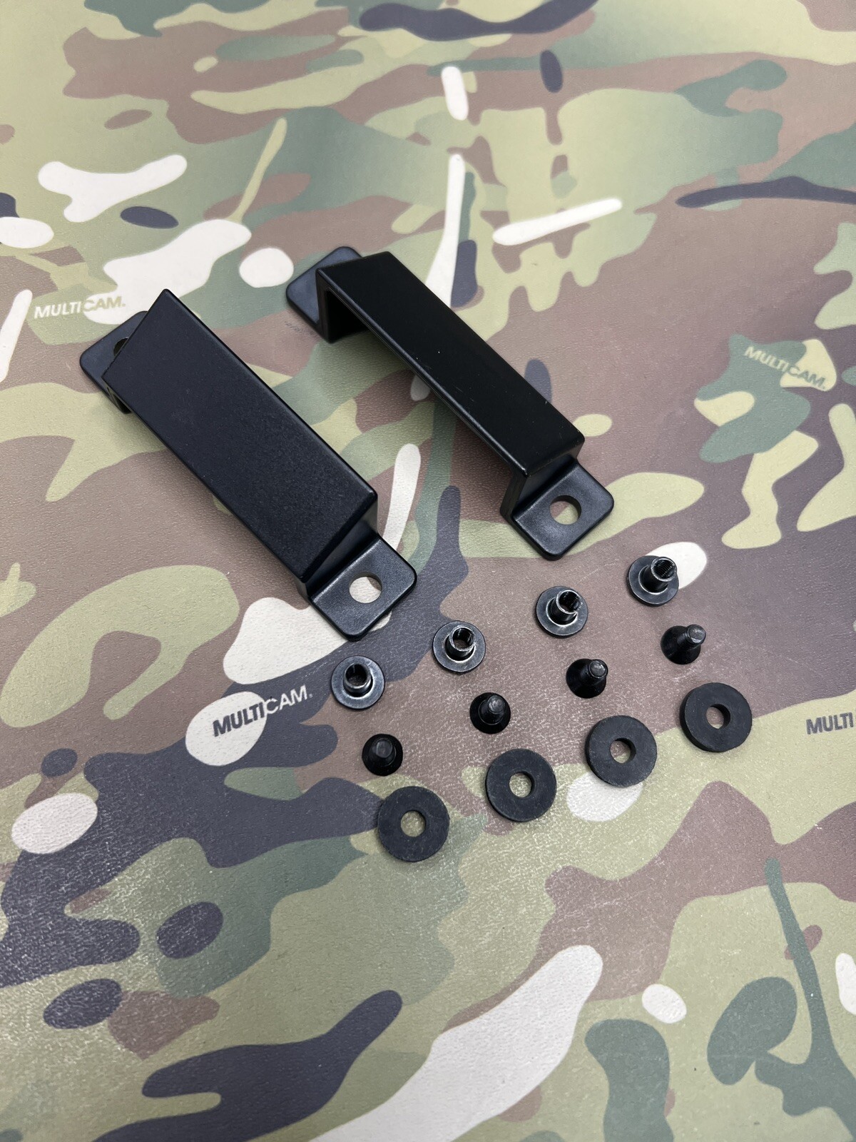 Black Injection Molded Canted Design Belt Loops for 2" Belts