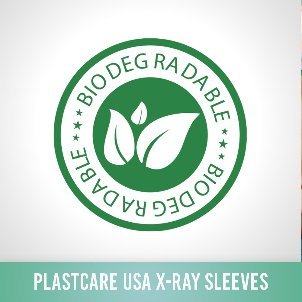 6000 Biodegradable Disposable Dental X-Ray Sensor Cover Sleeves (8" x 1 3/8")