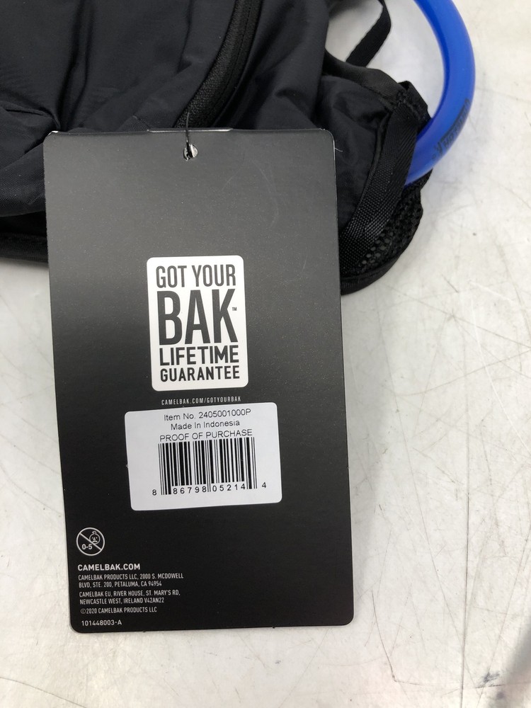 CamelBak Hydrobak Light Bike Hydration Backpack 50oz,Black/Silver2.0