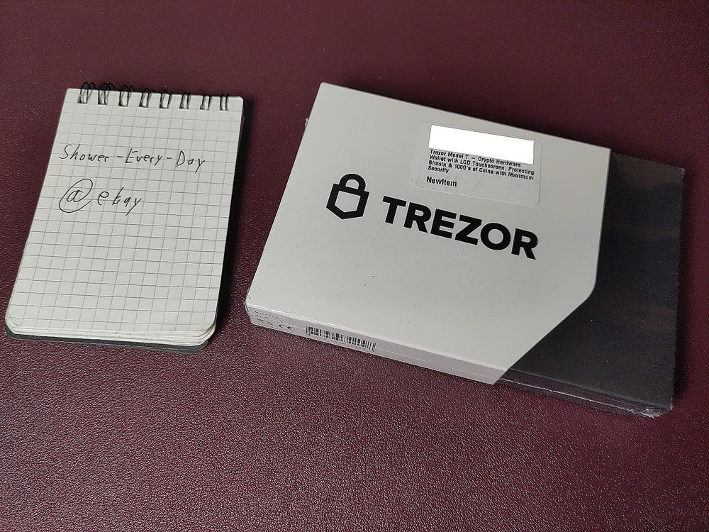 Trezor - Model T - Advanced Crypto Hardware Wallet with LCD Touch Screen - Black