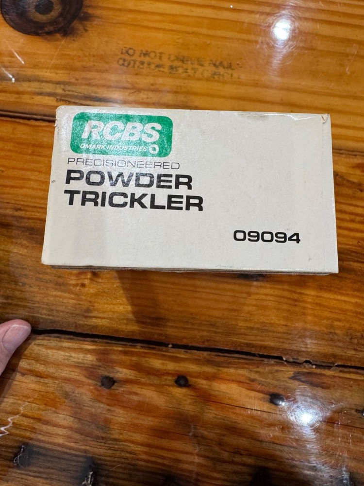 RCBS Powder Trickler NOS Reloading equiptment