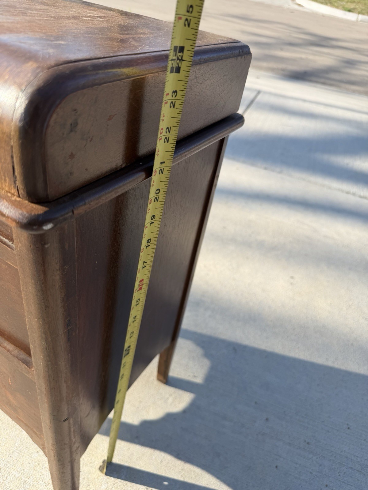 Vintage Sewing Cabinet By Caswell Runyon Co. 16x12x24