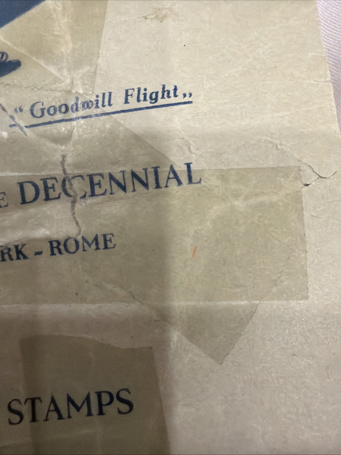 BALBO FLIGHT 1933 THE RARE ORIGINAL COMPLETE BOOKLET