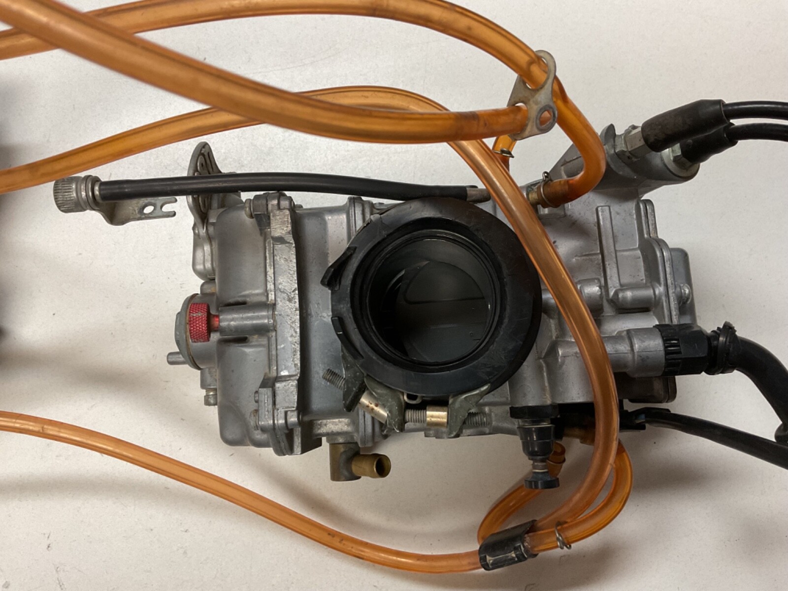 2006 06 YAMAHA WR250F YZ250F OEM Keihin FCR Carburetor & Throttle & ASV Lever