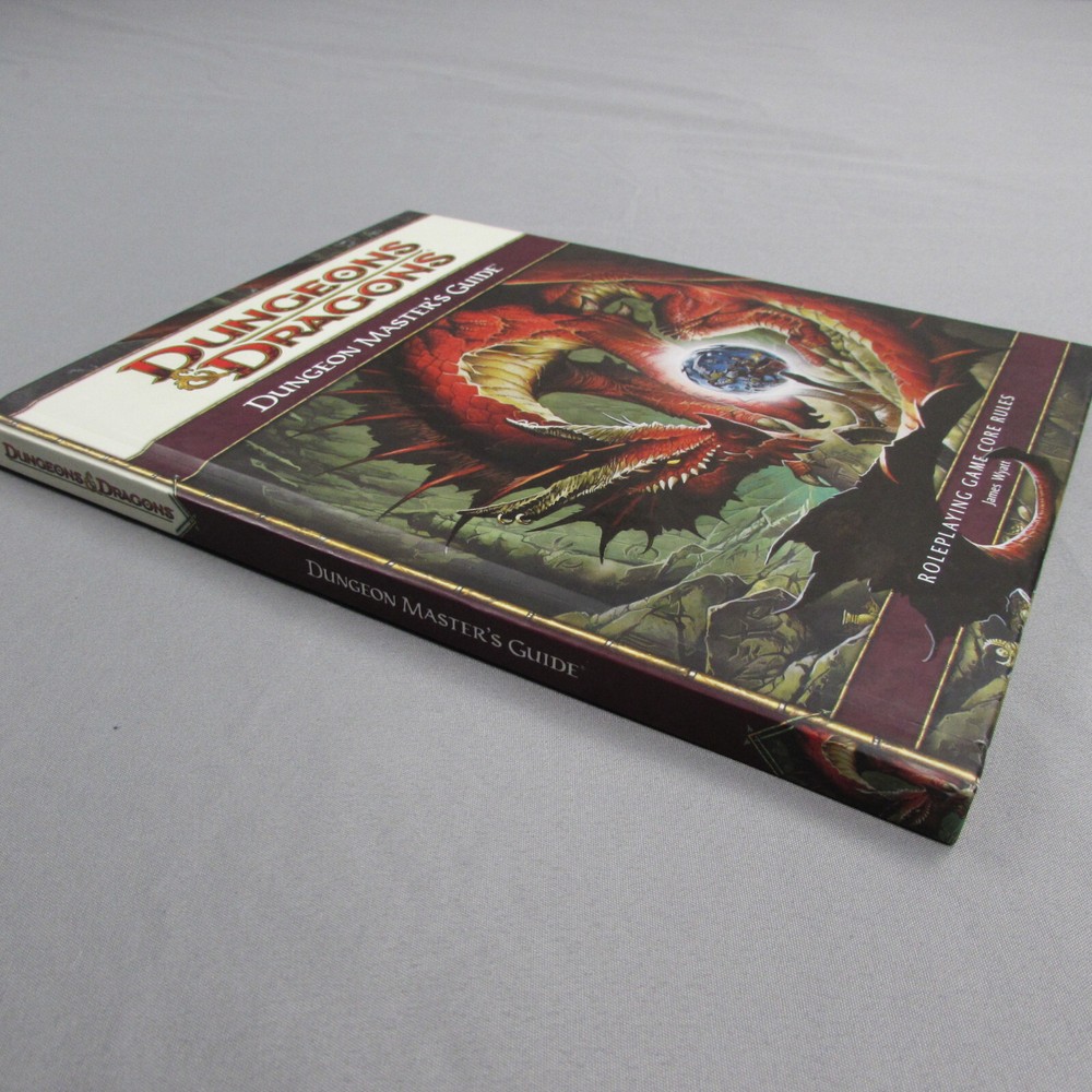 Dungeon Dragons 4th Edition Master's Guide Roleplaying Game Core Rules Book