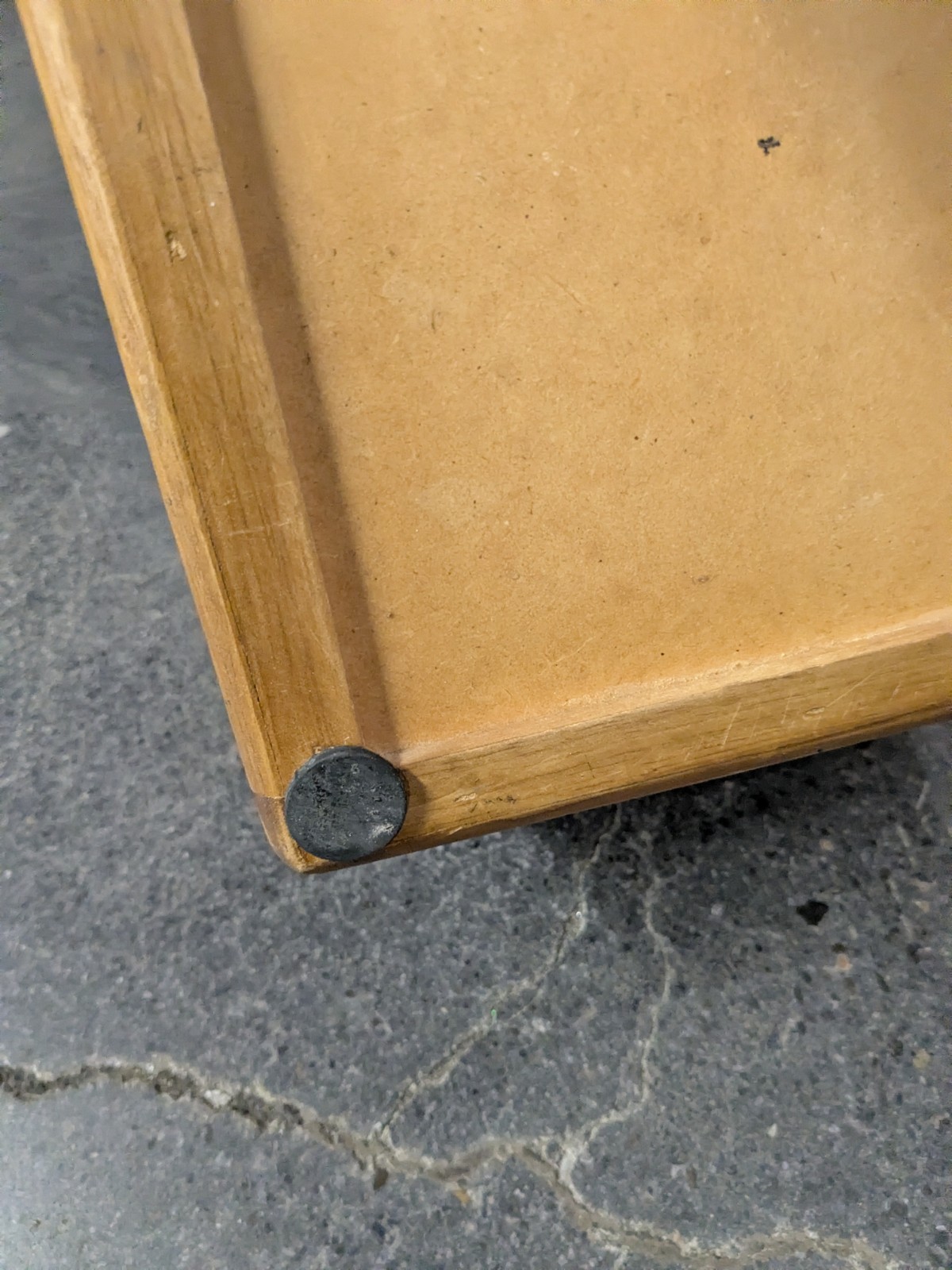 THOMAS Pacconi Museum Series Wooden Wood Tool Box Chest w/Lift-Out Tray