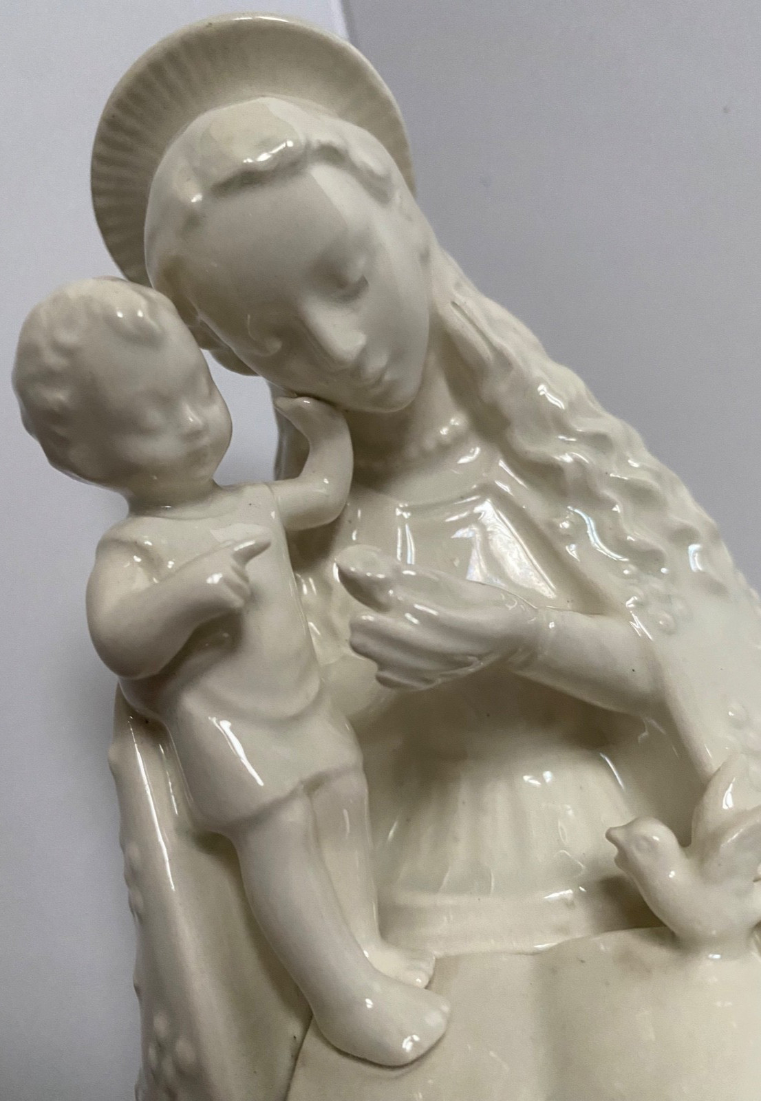 *** VINTAGE NUNS CONVENT GOEBEL HUMMEL 10/1 FLOWER MADONNA STATUE 8.0"