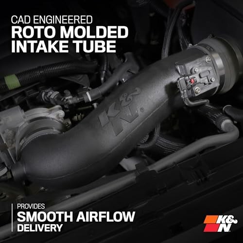 Cold Air Intake System: High-Flow Air Filter, Increase Performance & Towing: