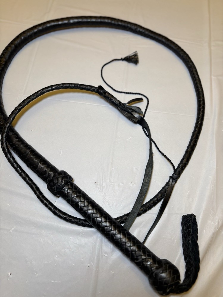 100% Authentic Leather Whip