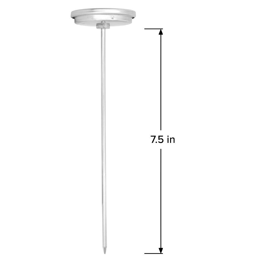 REOTEMP K83W Worm Therm Soil Thermometer with Worm Composting Digital Guide f...