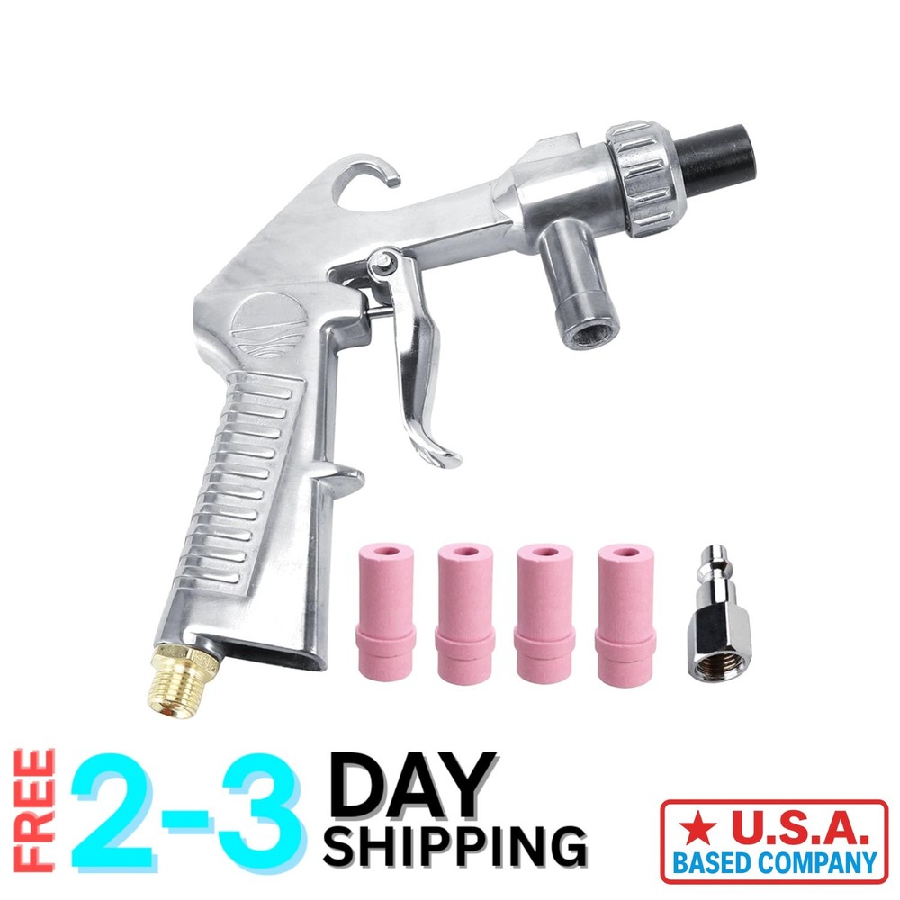 Multi-Purpose Abrasive Sand Blaster Gun: Ideal for Rust & Surface Cleaning