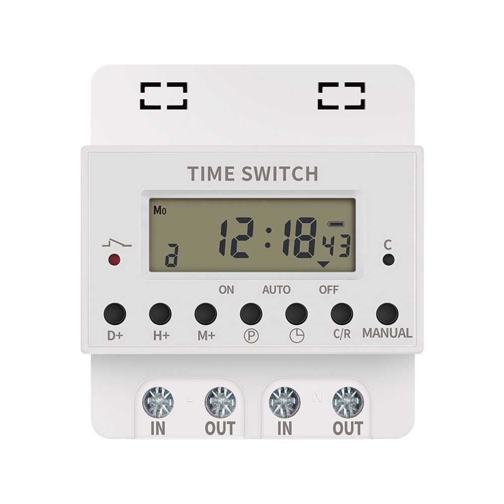 Intelligent Electronic Programmable Timer KG316T AC220V 60A100A Switch