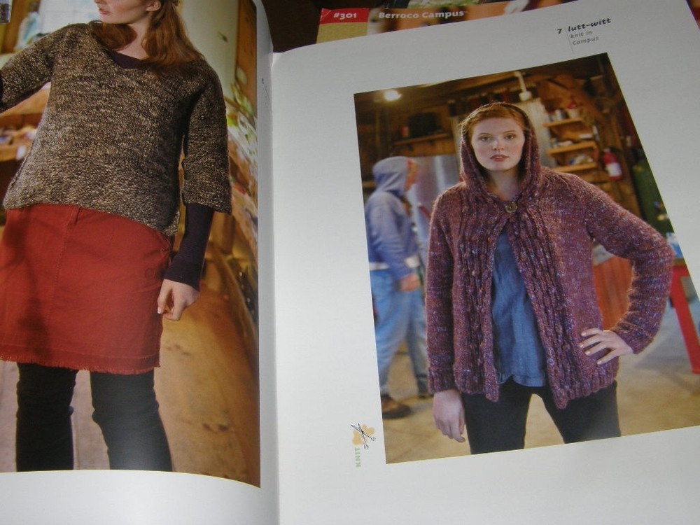 Berroco Knitting Pattern Book 301 Campus