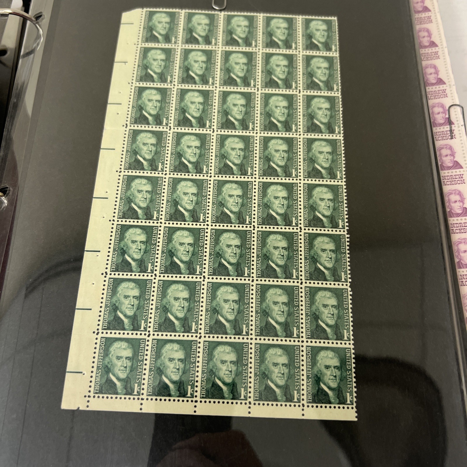 HUGE Unsearched Binder Of New and Used Stamps Vintage US And Overseas Make Offer