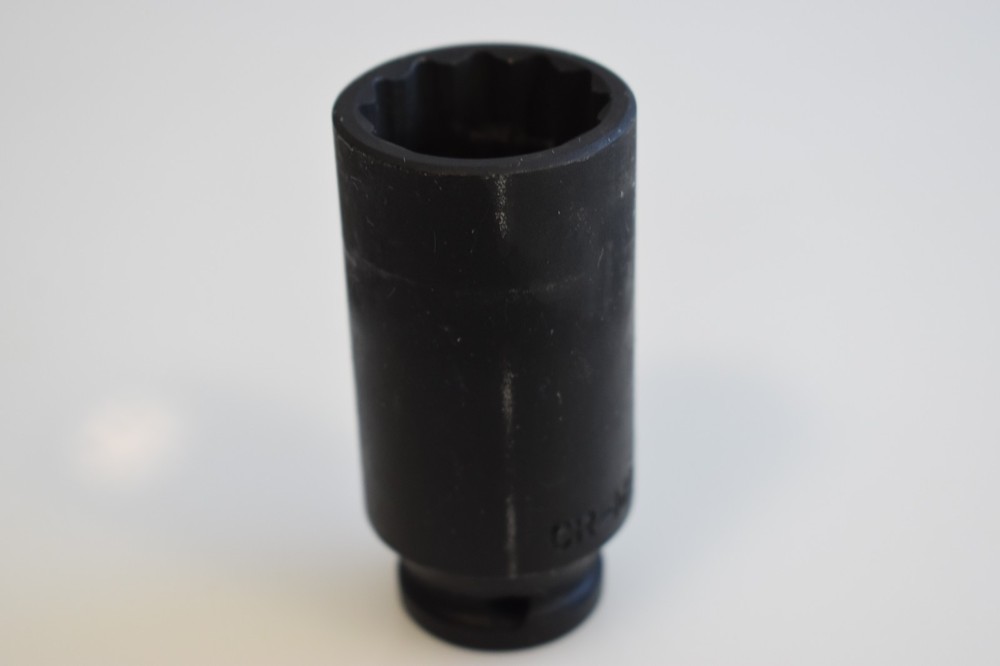 Mac Expert Tools E050023 27mm Metric Deep Impact Socket 1/2" Drive 12 Point