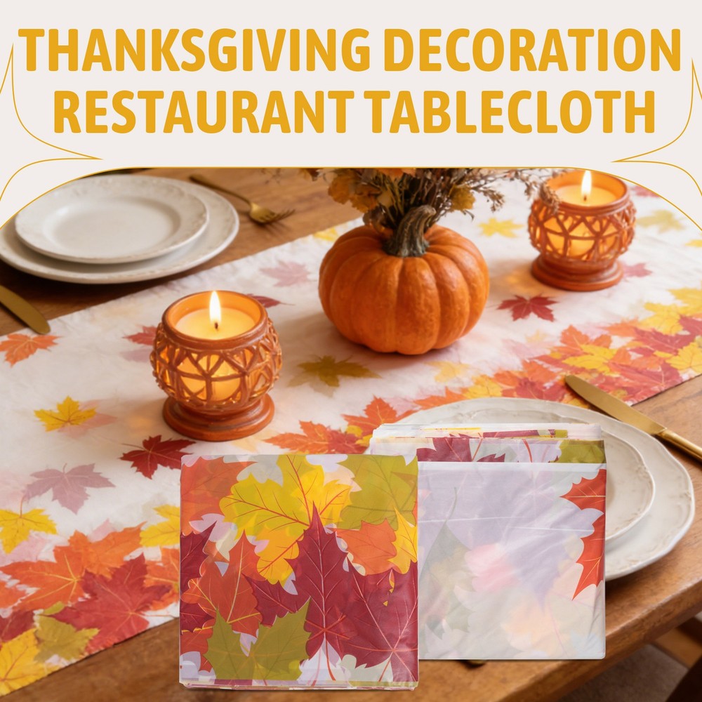 Thanksgiving Autumn Leaf Tablecloth Autumn Leaf Tablecloth Rectangular4196
