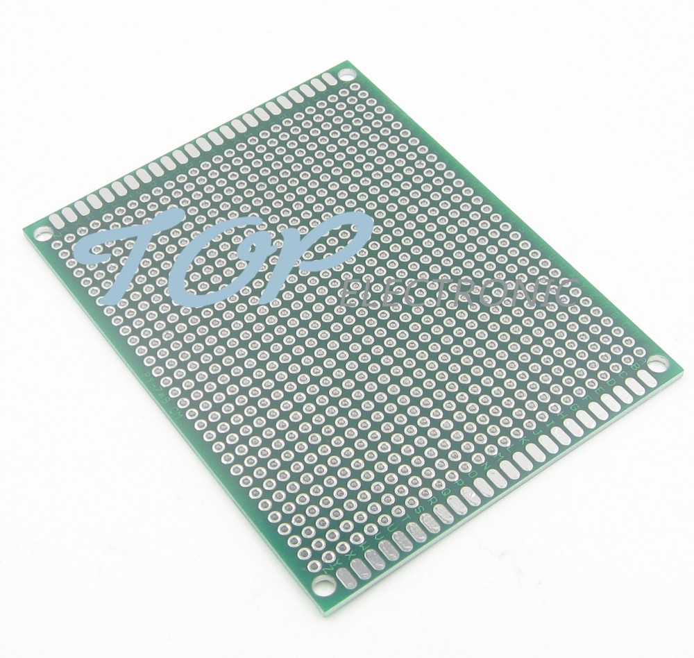 10PCS Double side Protoboard Circuit Universal DIY Prototype PCB Board 7cmx9cm