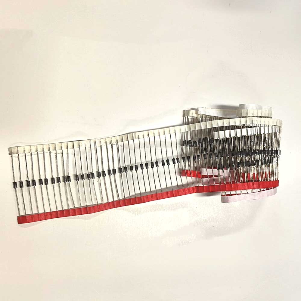 300Pcs 1N4007 Rectifier Diode 1A DO-41 Axial 1amp 1000 Volt Electronic Diode