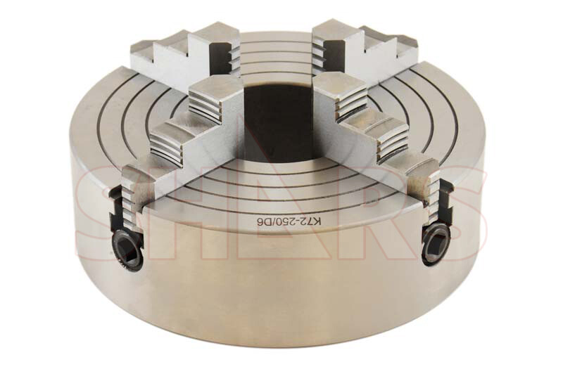 Shars 10" 4 Jaw Independent Lathe Chuck D1-6 Reversible Jaws TIR CERTIFICATE R[