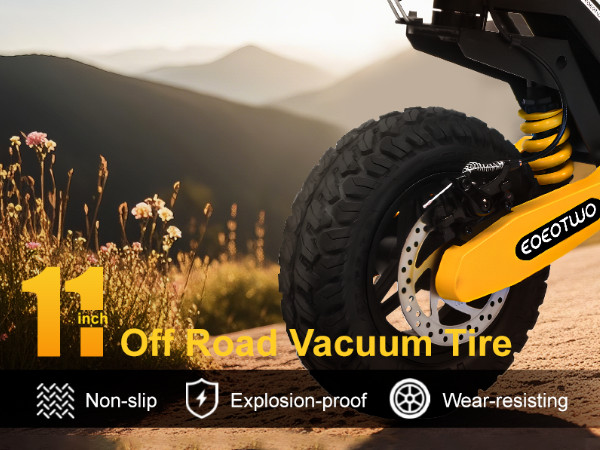 1200W Electric Scooter for Adult 48V13AH 28MPH 11'' Off-road Commuting E-Scooter