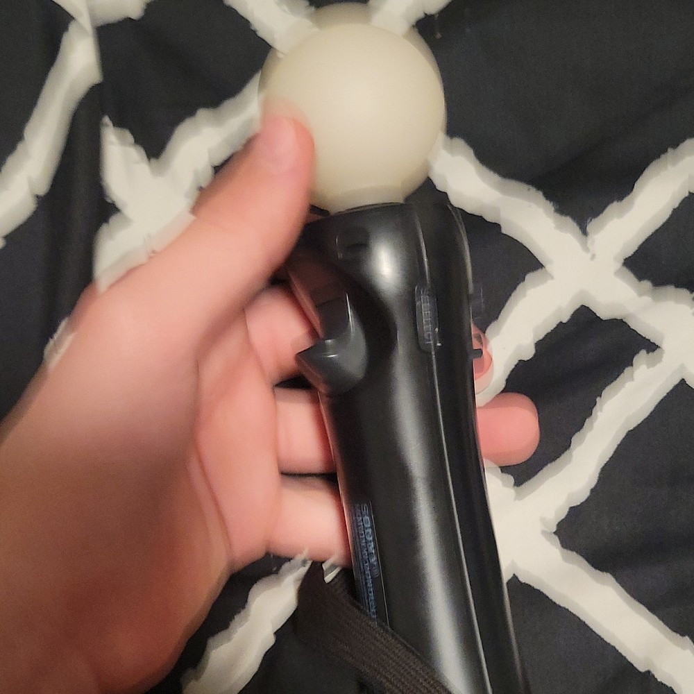 Sony CECH-ZCM1U PlayStation Move Motion Controller Black Wireless for PS3 PS4