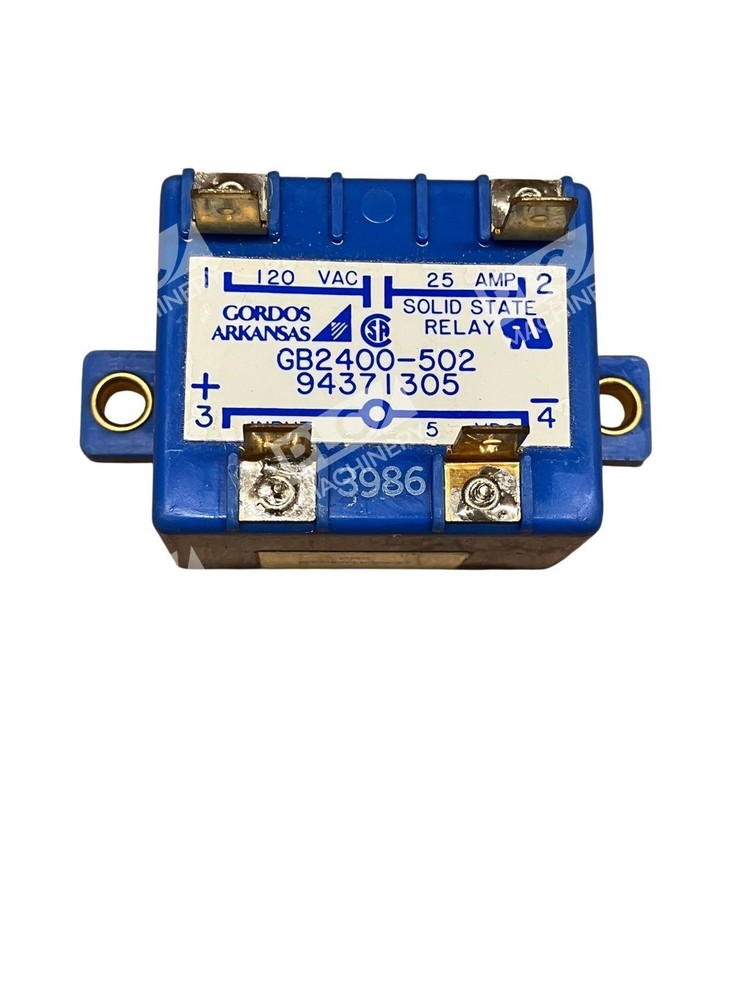 Gordos GB2400-502 Solid State Relay 120VAC 25A
