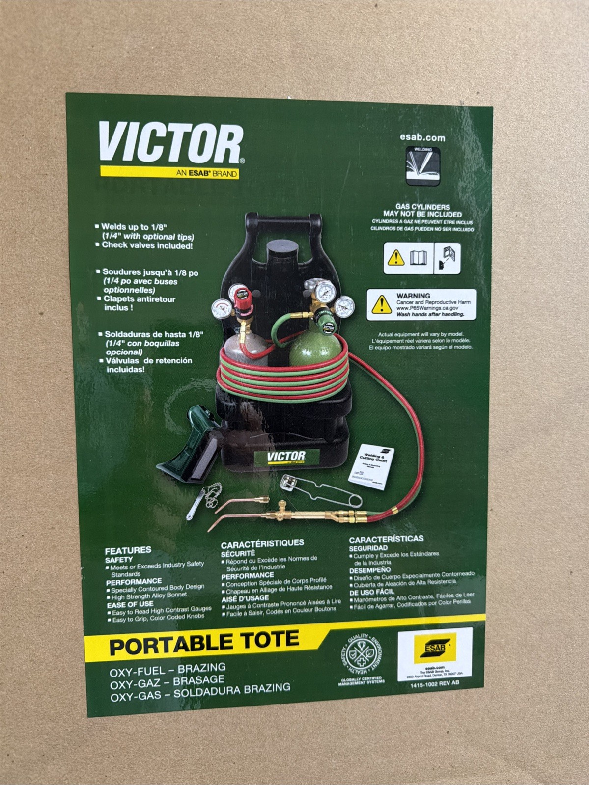 Víctor CST-P Tote Kit