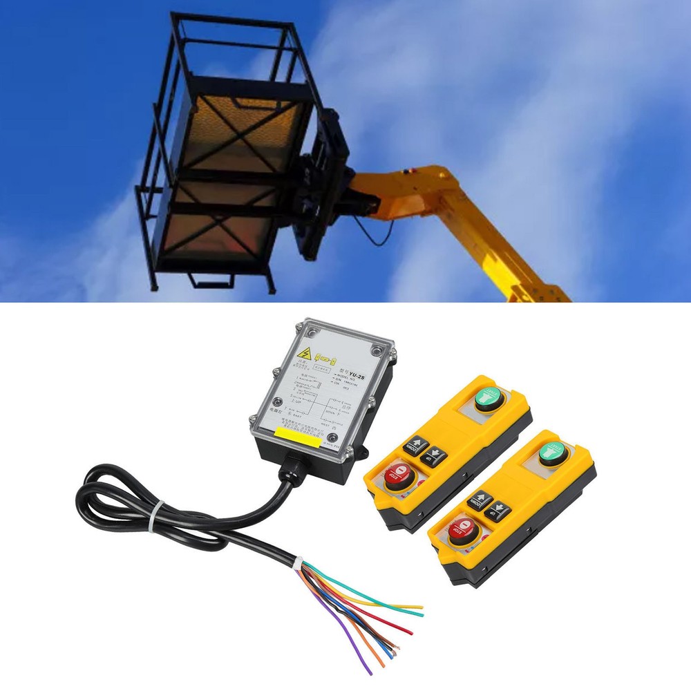Remote Control Wireless Hoist Crane Remotes Controller For Bridge Cranes DC 24V