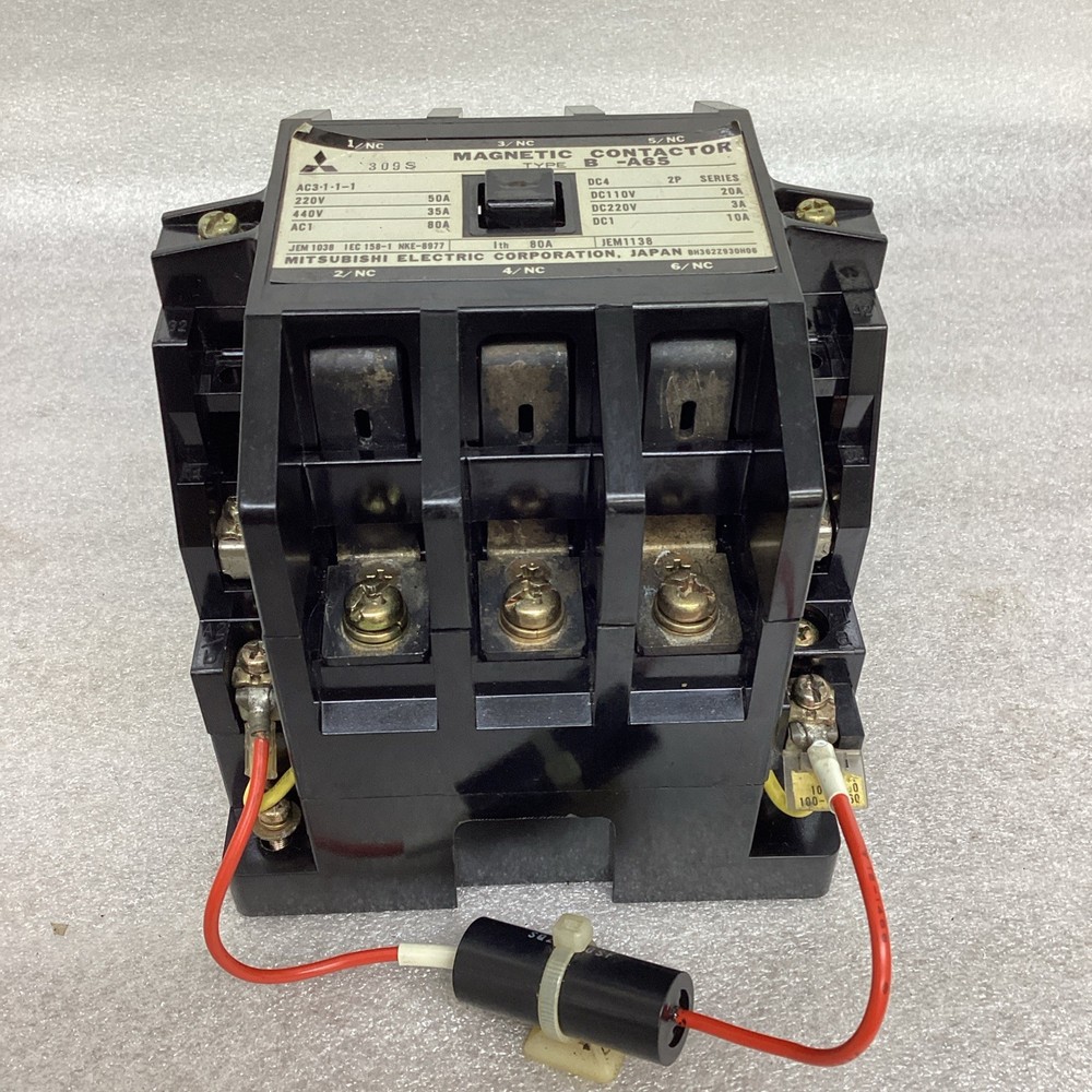 Mitsubishi Electric B-A65 Magnetic Cotactor