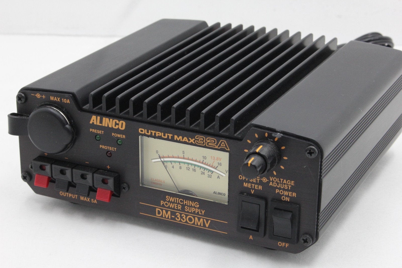 ALINCO DC DM-330MV Stabilized Power Supply 32A + Box Excellent Cond.
