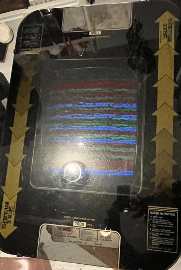 Original SPACE INVADERS Cocktail Table ARCADE MACHINE MIDWAY 1978