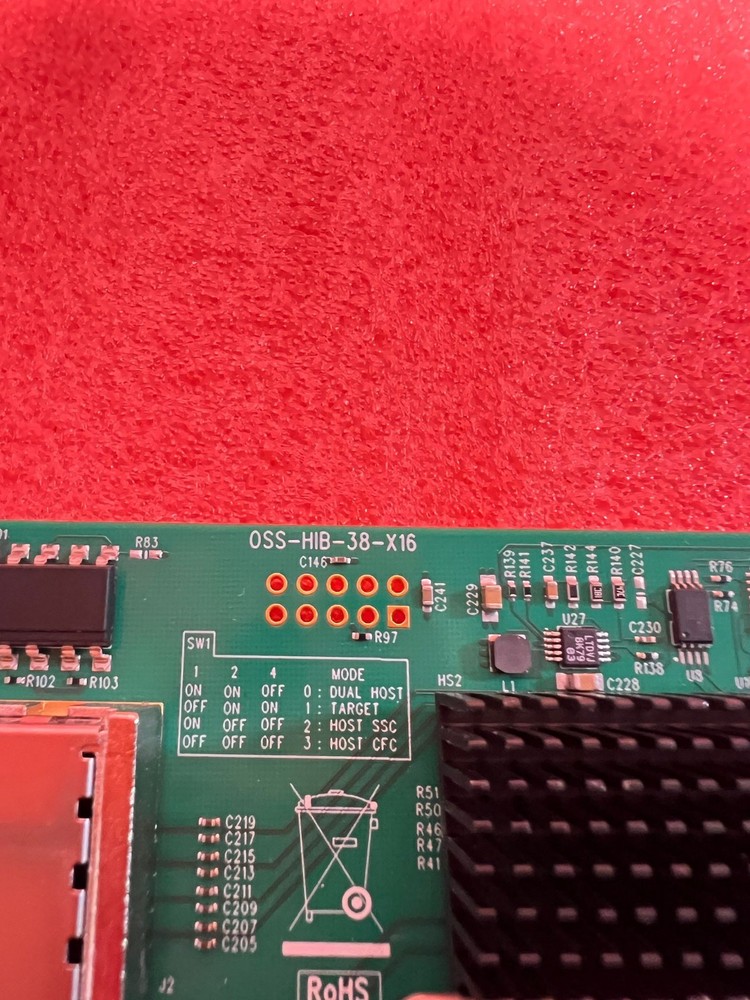 ONE STOP SYSTEMS OSS-HIB-38-X16 REV D1 C2001