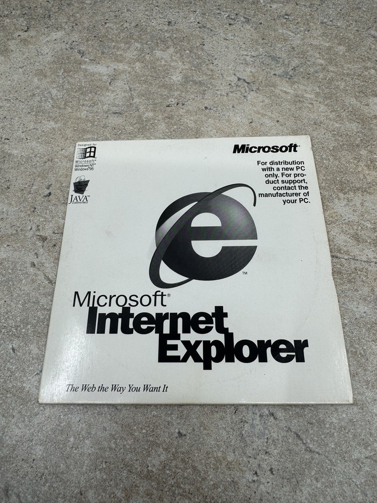 Microsoft Internet Explorer 4.0 - Install CD Disc
