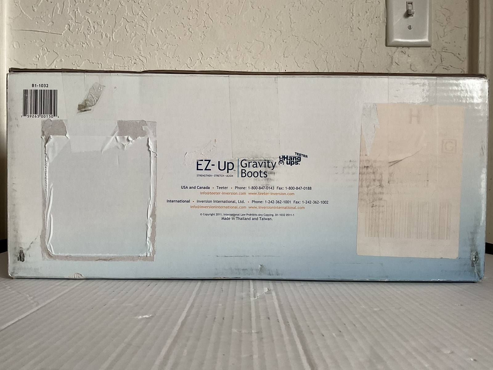 Teeter Hang Ups EZ-Up Gravity Boots Calf Loops With Conversion Bar Gym Training