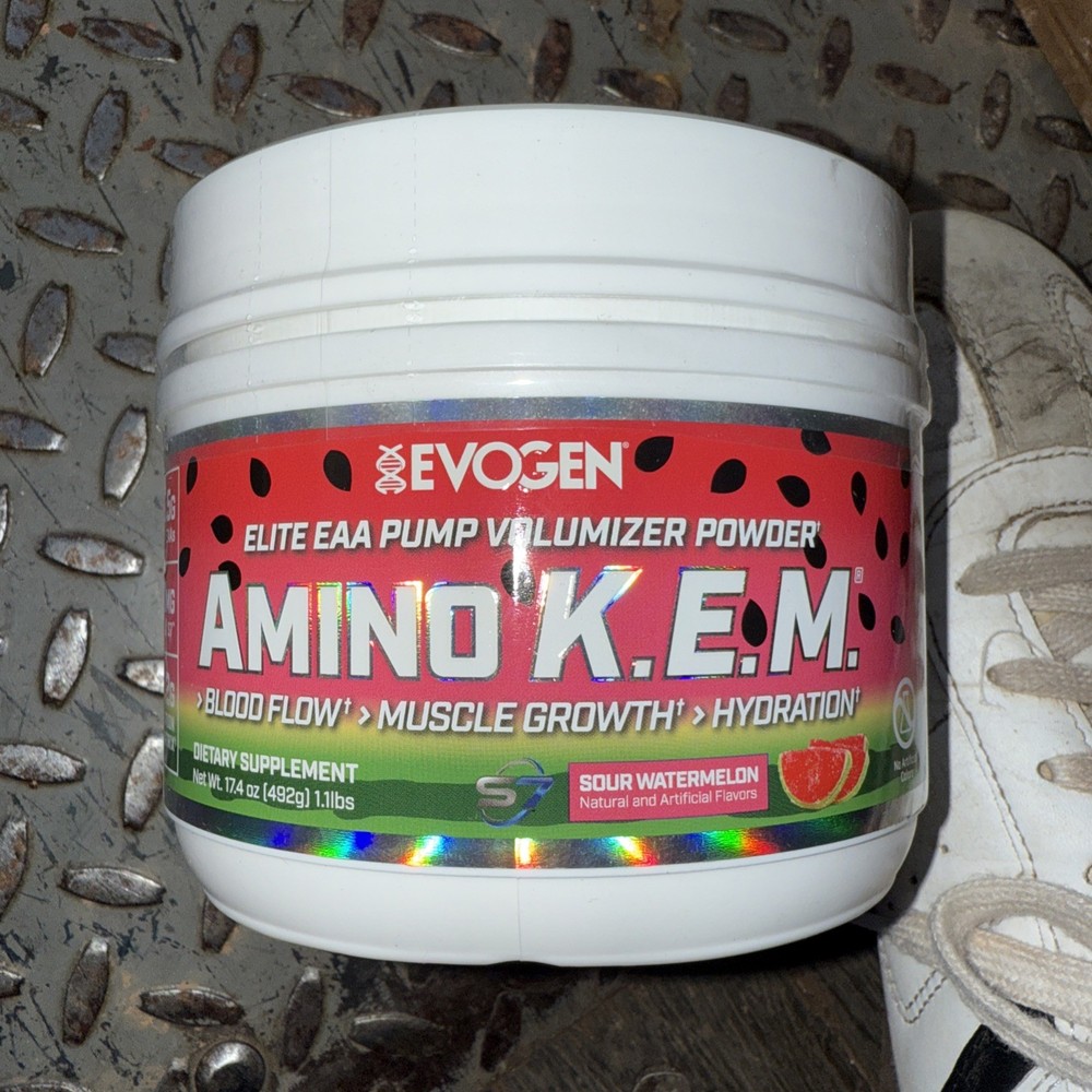 Evogen Amino KEM - Elite EAA Pump Volumizer Powder exp 11/26