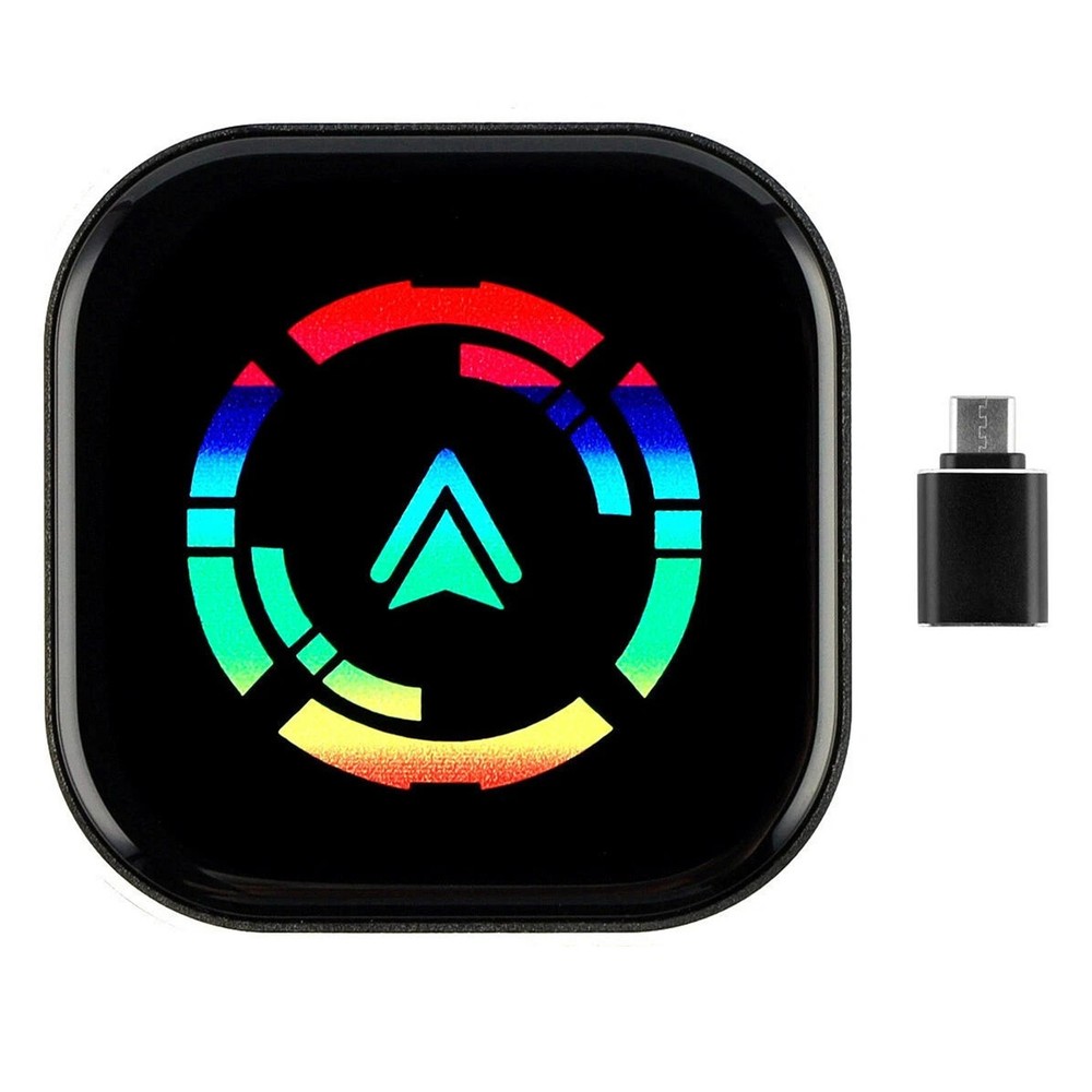 For Apple CarPlay Android Auto Wireless USB Adapter Dongle Bluetooth WiFi Unit