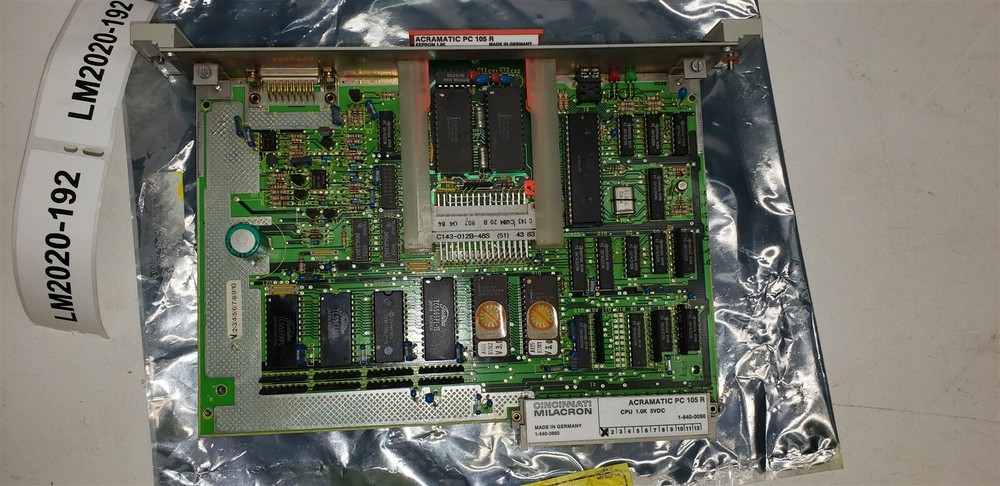 Cincinnati Milacron Acramatic PC-105 R CPU Board C143-012B-48S