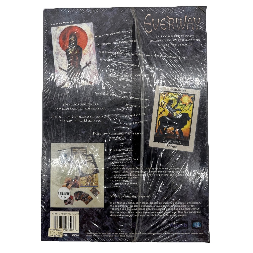 Everway Visionary Role Playing Game Complete Set