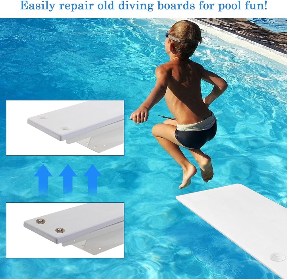 Durable Diving Board Bolt Kit with Comprehensive Hardware for S.R. Smith Boards