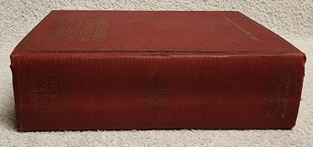 Scott Standard Postage Stamp Catalogue 1945 Vol 1 America British Commonwealth