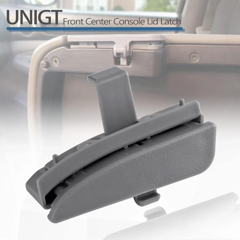Front Center Console Lid Latch Compatible with 2005-2012 Interior Armrest Con