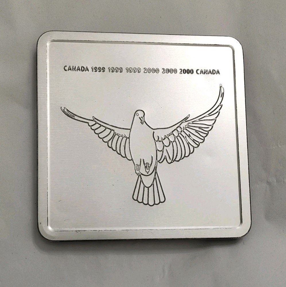 1999 2000 CANADA MILLENNIUM KEEPSAKE STAMP & COIN SET