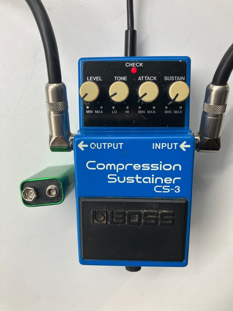Boss CS-3 Compression Sustainer 1986 Working ACA A643363