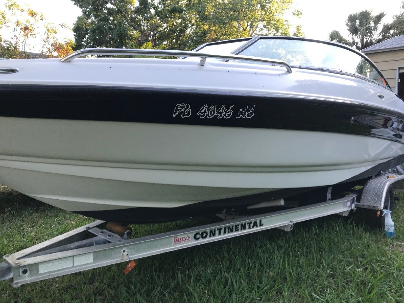 Boat Registration Number PAIR Lettering Decals Vinyl Vessel 3" X 18" hull