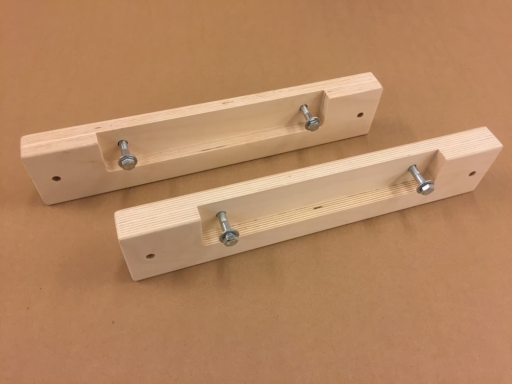 18" mounting brackets, Gym Pegboard, Parkour, Ninja