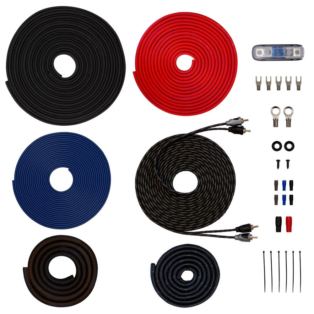 8 Gauge Amplifier Wiring Kit