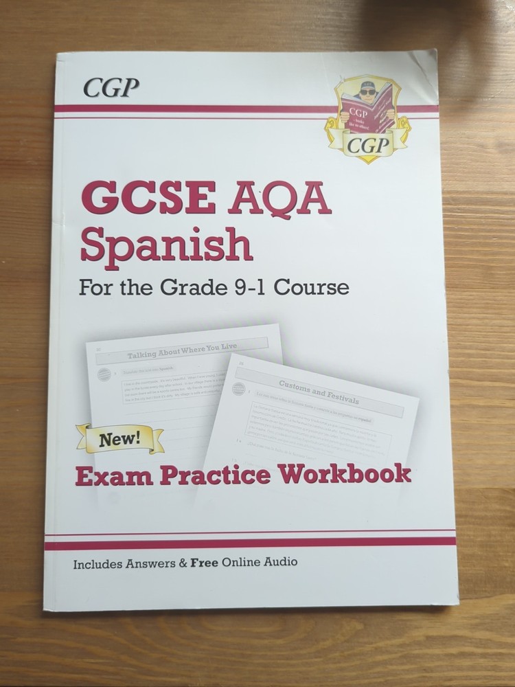 Cgp GCSE AQA Spanish Workbook