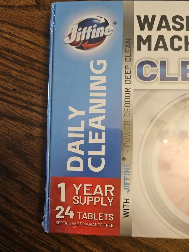 Washing Machine Cleaner Deep Clean 24 Tables Year Supply SEALED