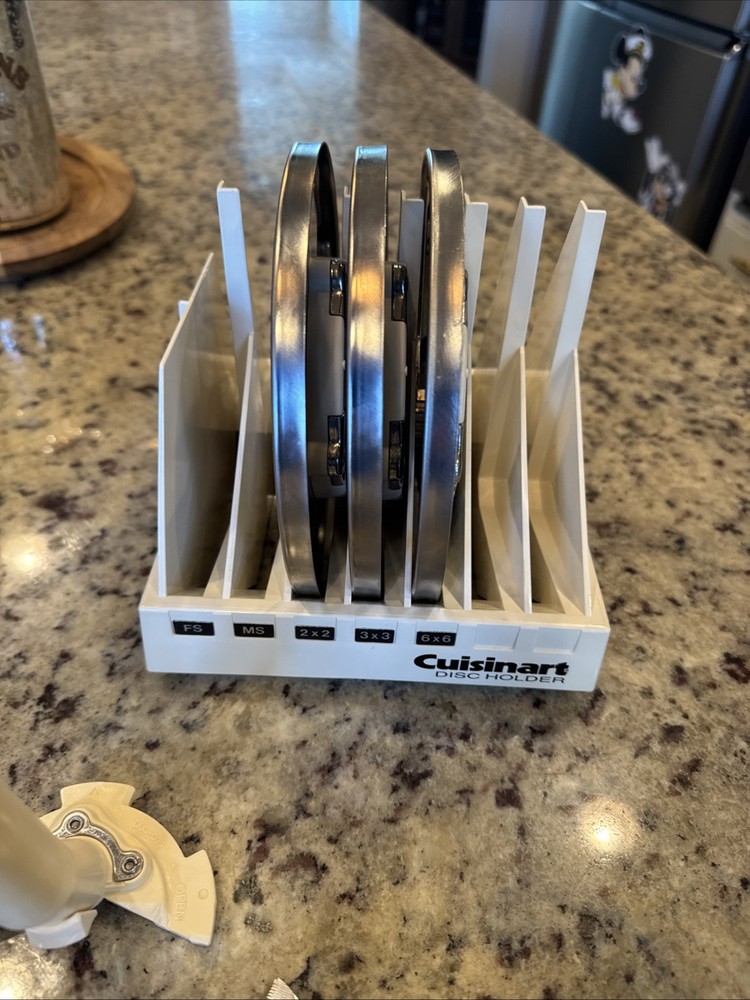 Cuisinart Food Processor DLC-7 Pro Stem Adapter, Disc Blades, Accessory Bundle